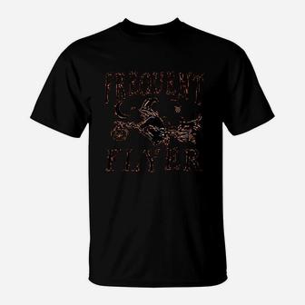 Frequent Flyer Funny Wich Halloween T-Shirt - Seseable