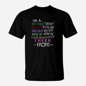 Funny Cheerleading Mom For Cheer Moms T-Shirt - Seseable