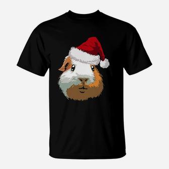 Funny Christmas Guinea Pigs For Guinea Pig Lovers T-Shirt - Seseable