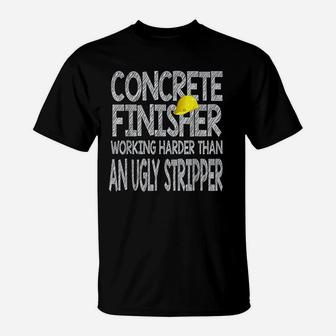 Funny Concrete Worker Construction Worker Gag T-Shirt - Seseable
