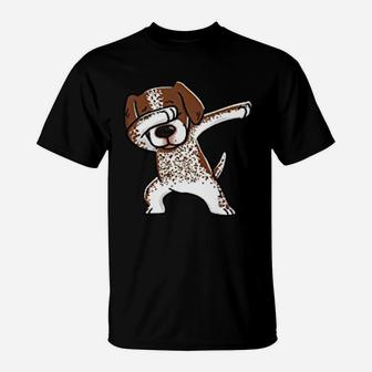 Funny Dabbing German Shorthaired Pointer Dog T-Shirt - Seseable