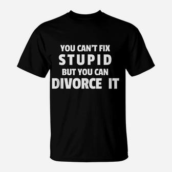 Funny Divorce Party Gift For Divorce Party T-Shirt - Seseable