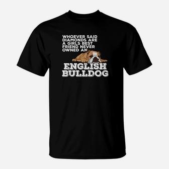 Funny English Bulldog Slogan T-Shirt - Seseable