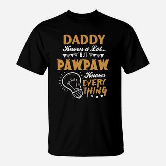 Funny Fathers Day Shirt Gifts For Paw Paw T-Shirt - Seseable