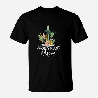 Funny Garden Mama Proud Plant Mom T-Shirt - Seseable