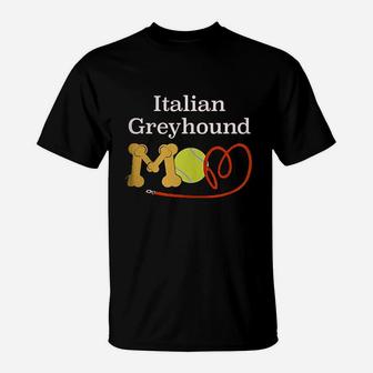Funny Italian Greyhound Mom Dog Breed T-Shirt - Seseable
