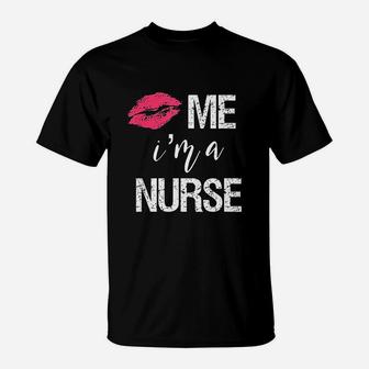 Funny Kiss Me Im A Nurse St Patricks Day T-Shirt | Seseable CA