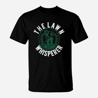 Funny Lawn Whisperer T-shirt - Grass King, Yard Care T-Shirt - Seseable