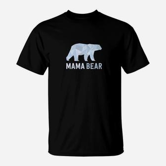 Funny Mothers Day Mom Women Gifts For Her Mama Bear T-Shirt - Seseable