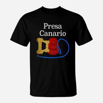 Funny Presa Canario Dad Dog Breed T-Shirt - Seseable