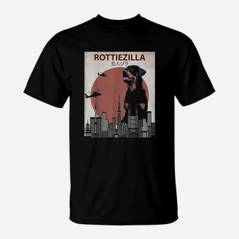 Funny Rottweiler Rottie Dog Lovers Gift T-Shirt - Seseable