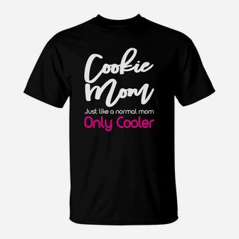 Funny Scouting Cookie Mom Funny Scout Mom T-Shirt - Seseable