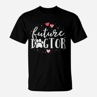 Future Dogtor Dog Doctor Vet Tech Veterinarian Student Gift T-Shirt - Seseable