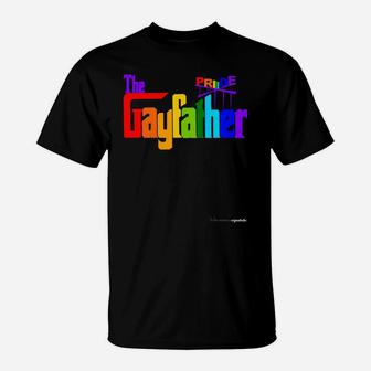 Gay Lgbt Pride Father Proud Dad Fathers Day Paren T-Shirt - Seseable