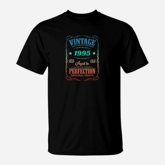 Geburtsjahr Geburtstag Geschenk Jahrgang Retro Vintage 69 T-Shirt - Seseable