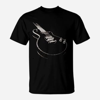 Gift For Guitarist Cool Musician Electric Guitar T-Shirt - Seseable