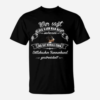 Glück Mit Entlebucher Sennenhund T-Shirt - Seseable