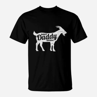 Goat Daddy Dad Farm Lover Fathers Day Gift T-Shirt - Seseable