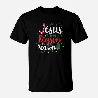 God Jesus Christ Is Reason For The Christmas Season Gift T-Shirt - Seseable