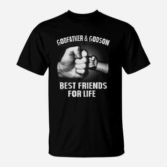 Godfather And Godson Best Friends For Life T-Shirt - Seseable