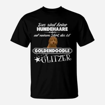 Goldendoodle Glitzerpelz Humor T-Shirt, Hundeliebhaber Design - Seseable