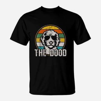 Goldendoodle The Dood Vintage Retro Dog T-Shirt - Seseable