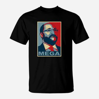 Gottkanzler Schulz Mega T-Shirt - Seseable