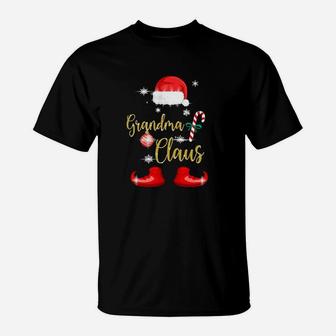 Grandma Santa Claus Funny Family Christmas T-Shirt | Seseable UK