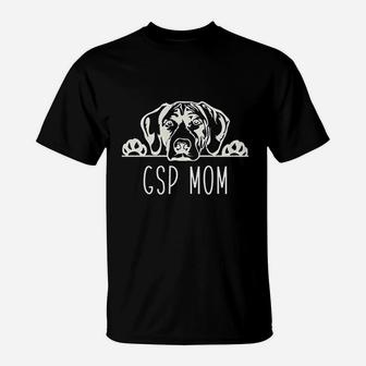 Gsp Mom For German Shorthaired Pointer Moms T-Shirt