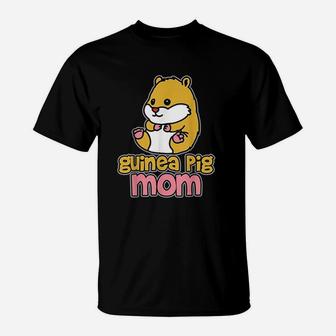 Guinea Pig Mom Cute Animal Mother T-Shirt - Seseable