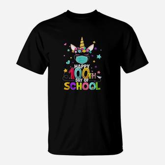 Happy 100th Day Of School Virtual Teacher T-Shirt - Seseable