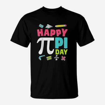 Happy Pi Day Kids Math Teachers Student Professor Pi Day T-Shirt - Seseable