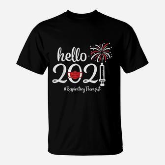 Hello 2022 Respiratory Therapist New Year Nurse T-Shirt - Seseable