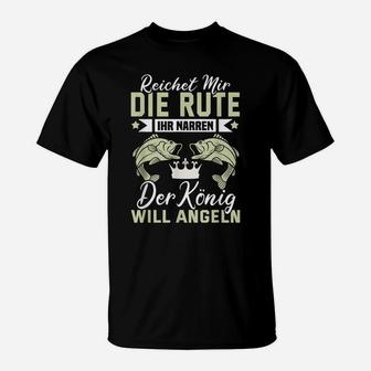 Herren Angler Fischer Fischerhut Angel L T-Shirt - Seseable