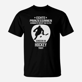 Hockey Prinzessin Eishockey T-Shirt - Seseable