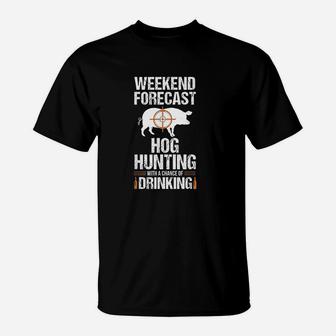 Hog Funny Weekend Beer Boar Hunter Pig Gift T-Shirt - Seseable