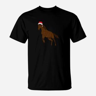 Horse Christmas Gift Kids Horse Clothing T-Shirt - Seseable