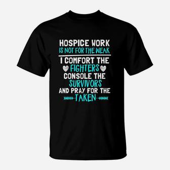 Hospice Work Cute Hospice Doctor Nurse T-Shirt - Seseable