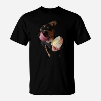 Hundebaby Estrella Liebt Vanilleeis T-Shirt - Seseable