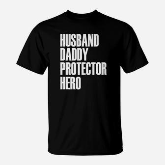 Husband Daddy, dad birthday gifts T-Shirt - Seseable