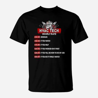 Hvac Tech Hvac Technical Shirts Hvac Mechanics 2 T-Shirt - Seseable