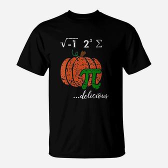 I Ate Some Pumpkin Pi Pie Math Teacher Halloween T-Shirt - Seseable