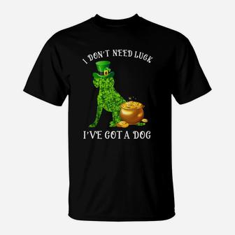 I Do Not Need Luck I Have Got A Beagle Shamrock St Patricks Day Dog Lovers T-Shirt - Seseable