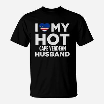 I Love My Hot Cape Verdean Verde Husband Native T-Shirt - Seseable