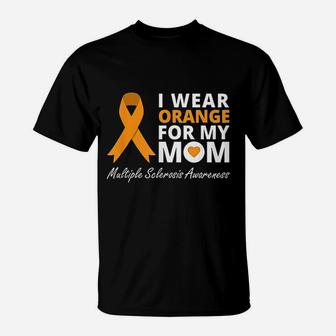 I Wear Orange For My Mom T-Shirt - Seseable