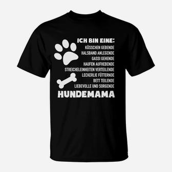 Ich Bin Eine Hundemama T-Shirt, Stolzes Hundeeltern Outfit - Seseable