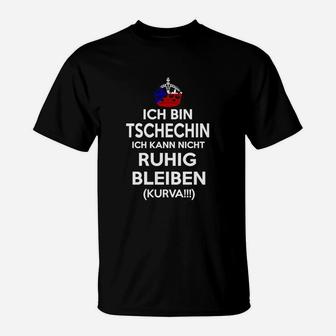 Ich Bin Tschechin Kurva T-Shirt - Seseable