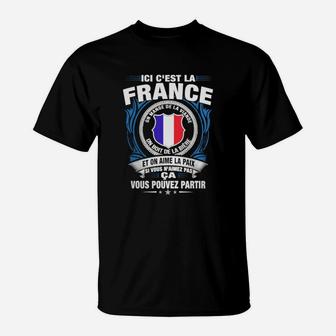 Ici C'est La France T-Shirt - Seseable