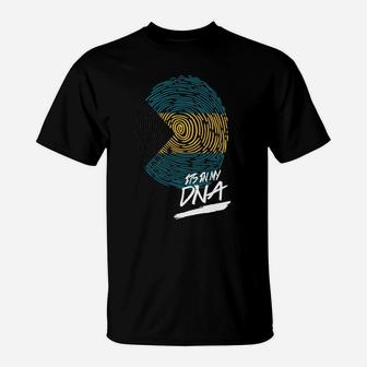 It Is In My Dna Bahamas Baby Proud Country Flag T-Shirt - Seseable