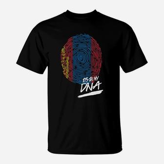 It Is In My Dna Mongolia Baby Proud Country Flag T-Shirt - Seseable